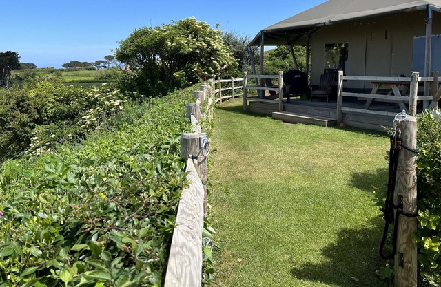 Outdoor Adventure Glamping Retreat: Family Friendly, Sea Views
