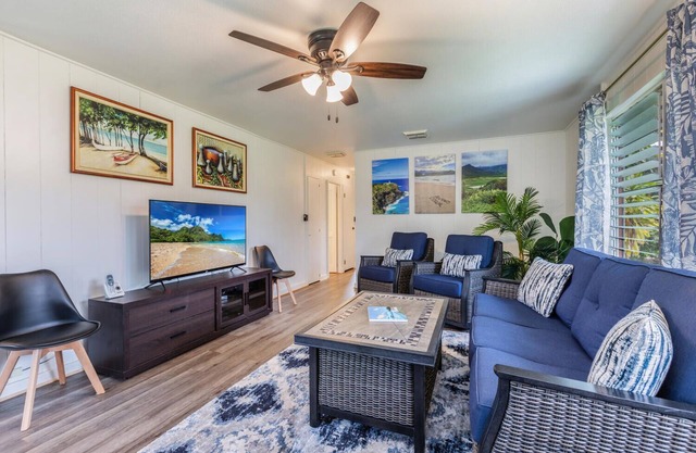 Pauole Home, Hawaiian plantation-style home, ideal for families.