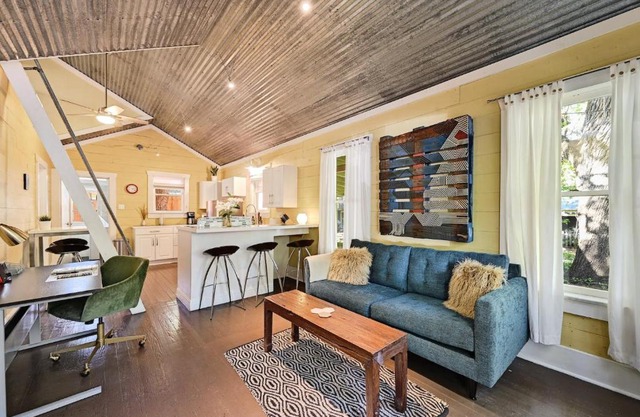 Peaceful Bungalow with Fenced Yard near Shops and Cafes