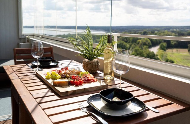 "Penthouse Wolke 12" mit unglaublichem Ausblick - Meerblick