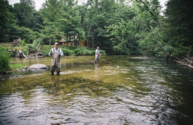 Pere Marquette River Fishing Cabin 2