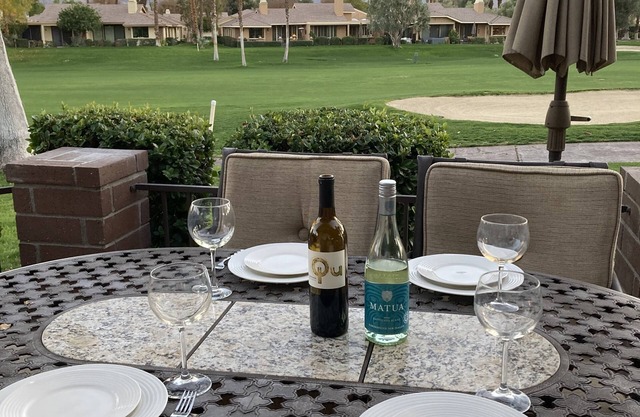 Perfect location with fantastic south facing views of the mountains and golf.