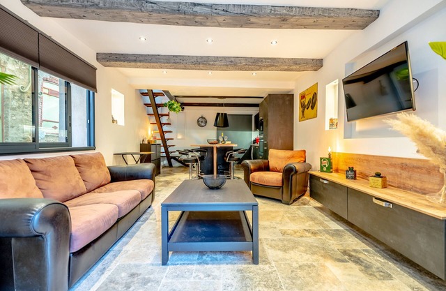 Picturesque air-conditioned village house, terrace