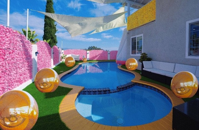 Pink Luxe Spa Retreat with Pool/Jacuzzi and Dome in San Diego