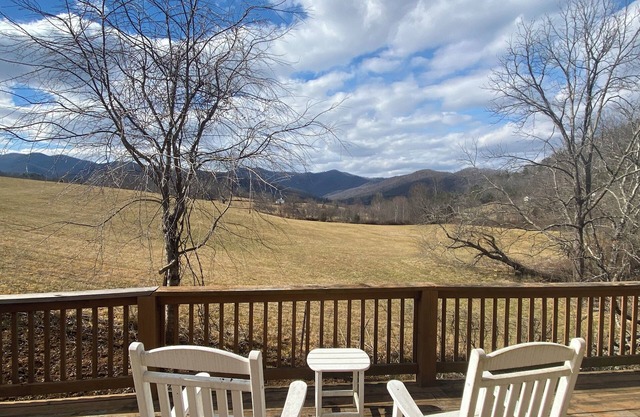 Pisgah Sunsets, Mountain Views, Stream