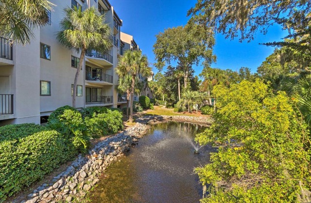 Pool and Beach Access Villa on Hilton Head Island