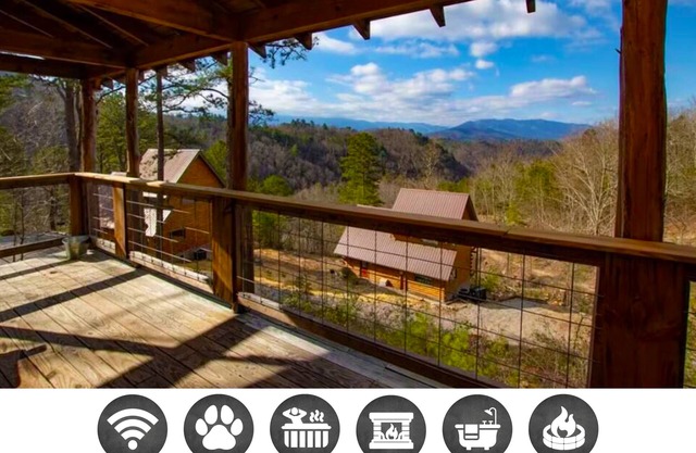 Pop's Perch: Pet Friendly, Free Attraction Tickets, Hot tub, Peaceful and Quiet
