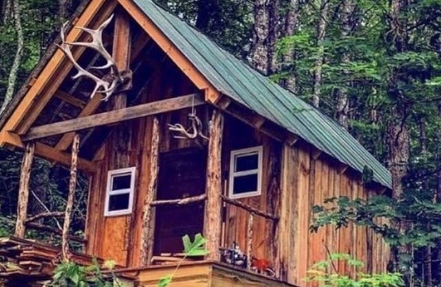 Primitive Cabin and Hot Tub Pavilion