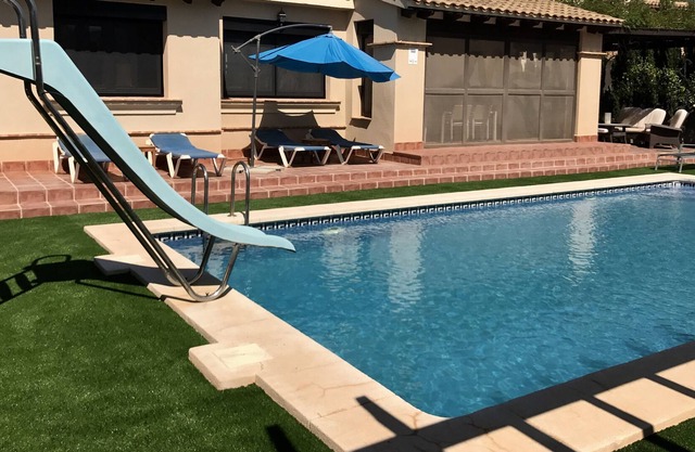 Private detached villa with own private pool