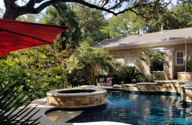 Private oasis.
