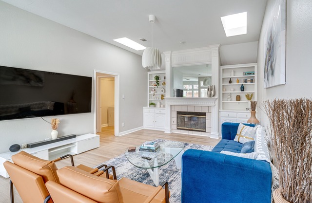 Private Patio & Game Room: Home in Richardson!