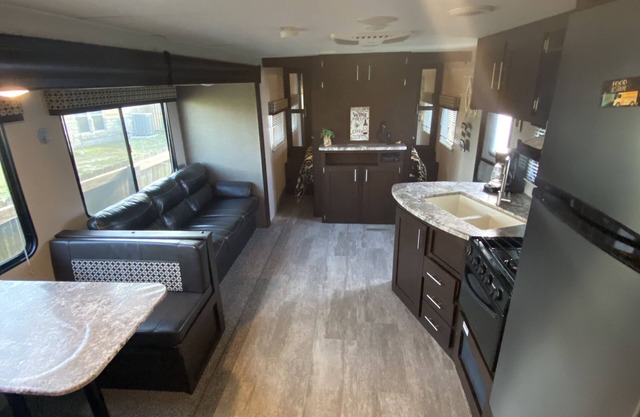 Private RV with free parking