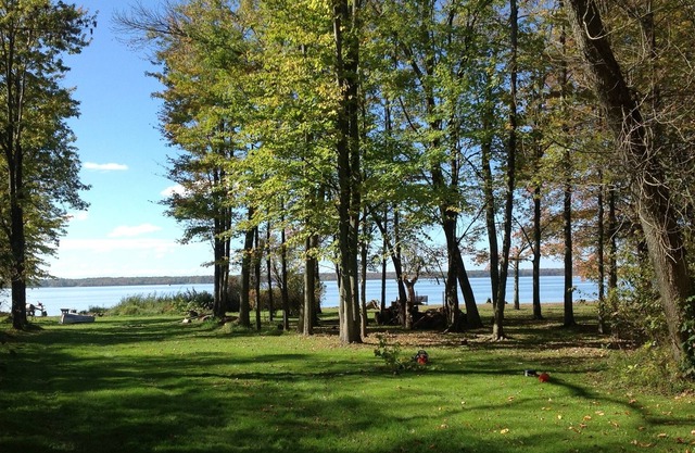 Pymatuning Lake is great for fishing , boating, and swimming.