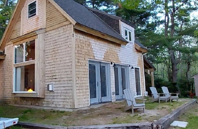 Quiet river front or sportsman getaway. ATV access. Family friendly .