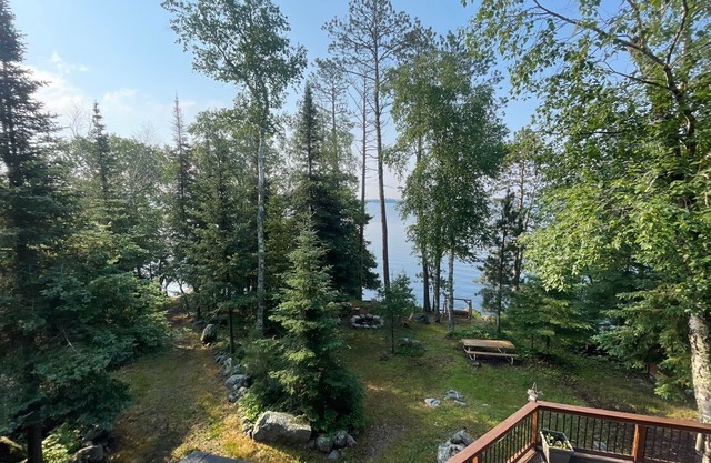 Quiet Water Access Only Lake Vermilion Cabin. Enjoy the sun, fish, and fun!