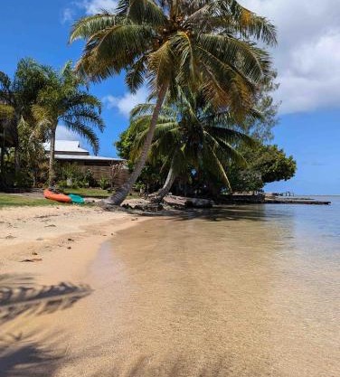 RAIATEA - The BEACH HOUSE - plage sur le lagon !