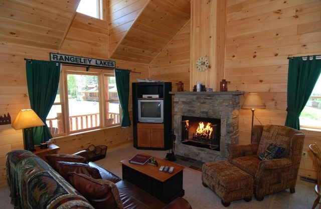 Rangeley Lake Resort cabin, Maine