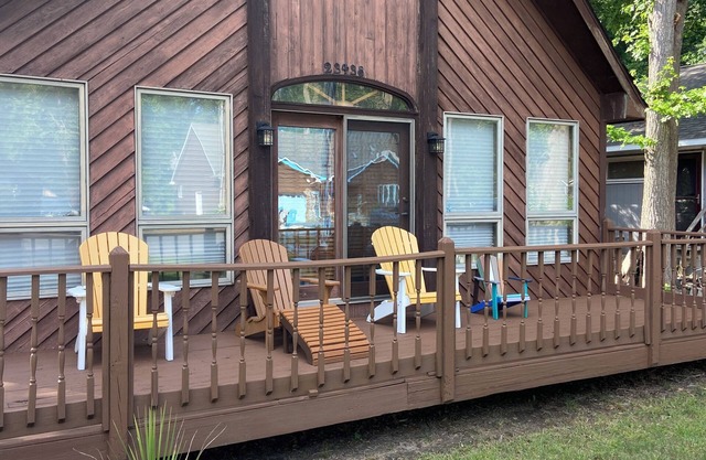 RELAX! Charming, bright, A-frame steps from Rehoboth Bay; amazing amenities inc.