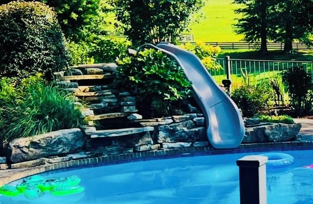 Relax & Reset: Calm Free-Range Hens, Farm Freshness & Poolside Retreat