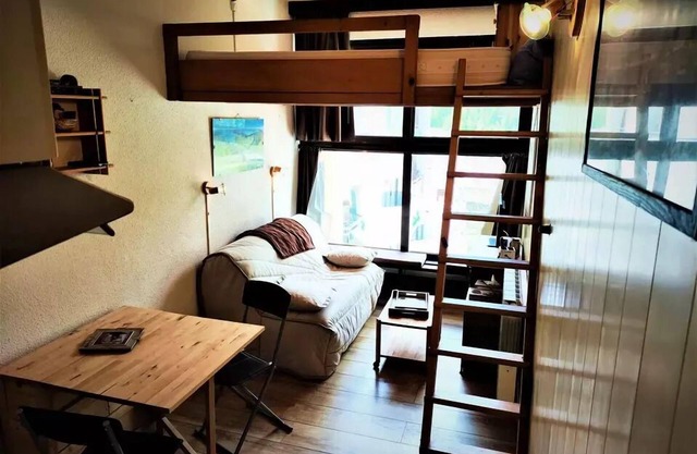 Residence Vermeil I11h - Renovated mezzanine studio in the heart of the Snow Front