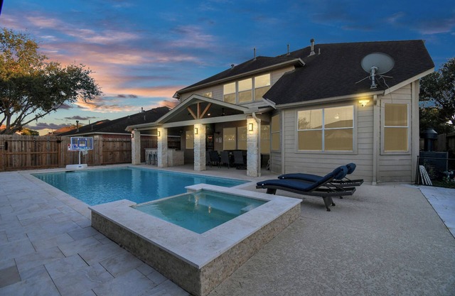 Resort Style Home with Heated Pool Houston Texas
