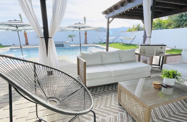 Resort style home with saltwater pool & spa!