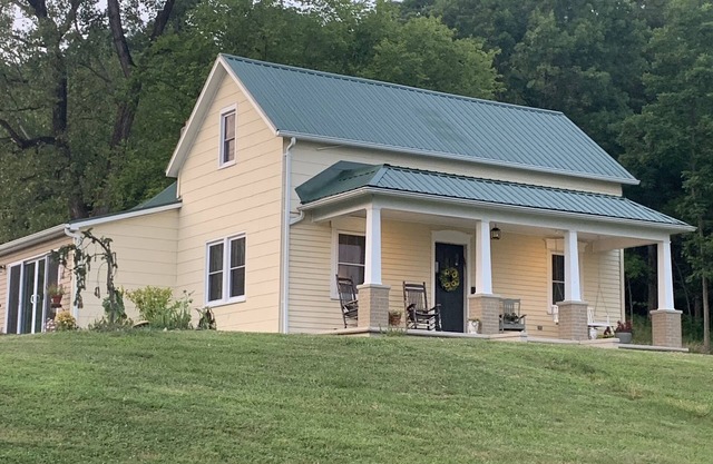 Restored farmhouse just steps from the Katy Trail