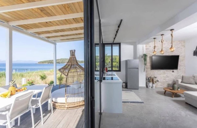 Right Next to the Beach, White Villa