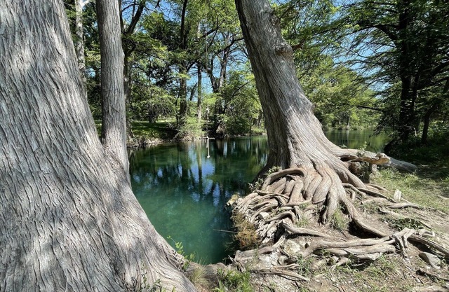 River is Flowing and Beautiful!Utopia Texas Waresville River Retreat Donoho Farm