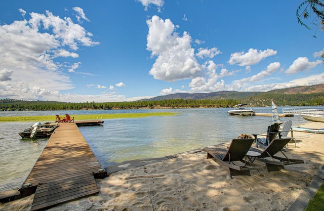 Riverfront Duplex: Dock & Views in Nine Mile Falls