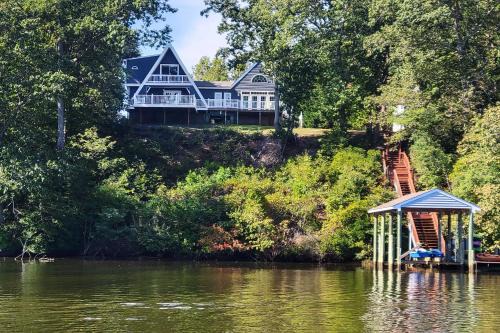 Riverfront Retreat on 4 Acres with Private Dock