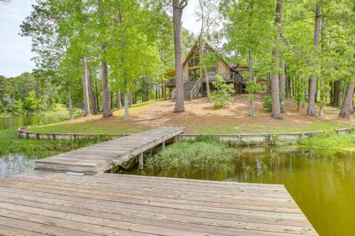 Riverfront Shelby Home with Private Boat Dock!