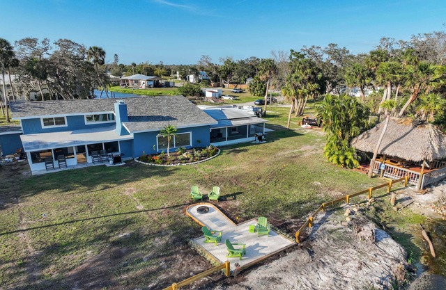 Riverside Oasis! Home w/Tiki Hut & Firepit