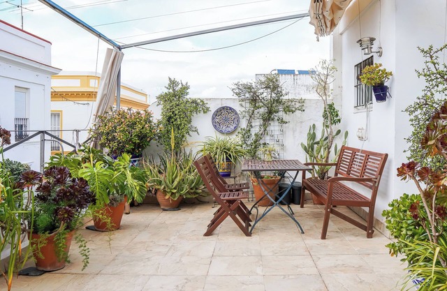 Rooftop apartment with magnificent terrace in the historical center