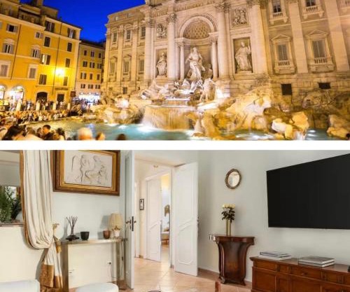 RosaM Suite - Via Veneto 15 min walk from Spanish Steps Top Floor Luxury Apartment