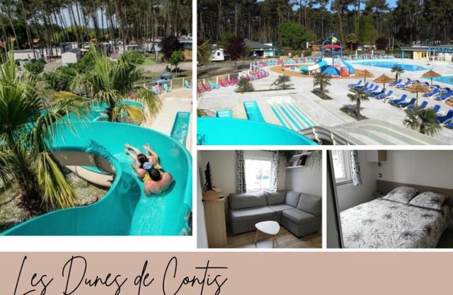 Sbvacances TOUT CONFORT 2ch et 1sdb, environnement CALME et VERDOYANT dans camping 4 étoiles