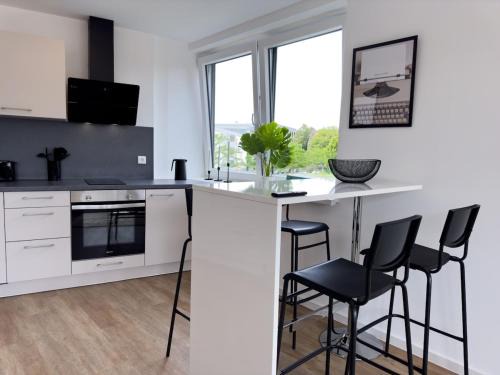 Schöne zentrale Ferienwohnung mit Parkplatz