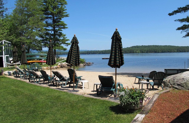 School building at Gilmore Camps on Lake Kezar