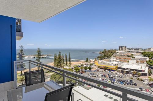 Seaside Escape with Pool, Balcony and Views