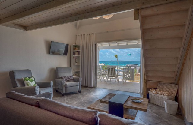 Seaview duplex on the beach