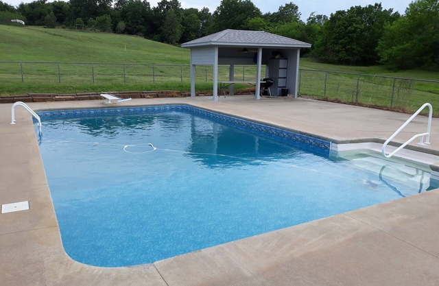 Secluded Getaway with Pool and Boat Dock