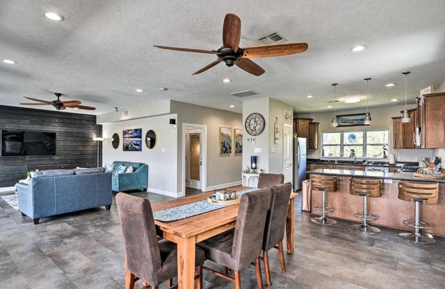 Secluded Seabrook Waterfront Home with Patio!