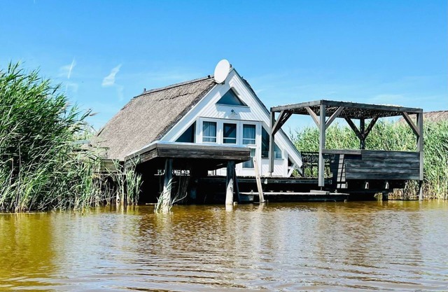 Seehütte Neusiedlersee "sonnendeck" - Ferienhaus, Dusche, WC