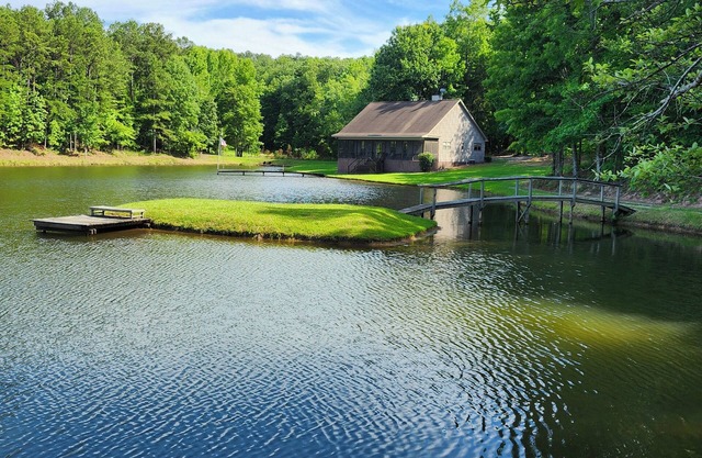 Serene Lake Cabin on private lake situated on 46 acres