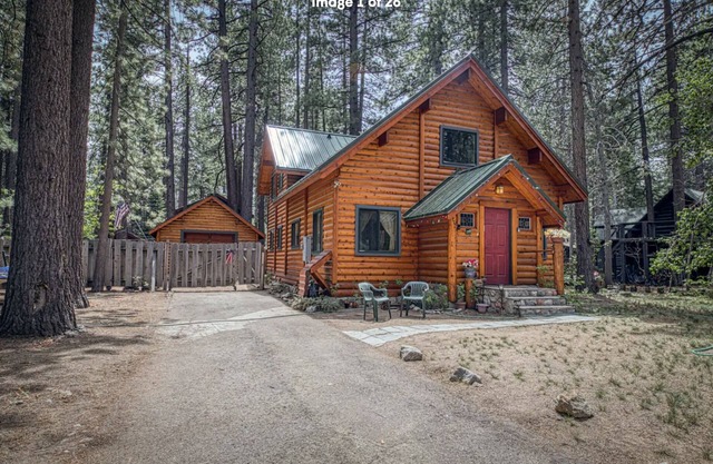 Ski Lease or monthly – South Lake Tahoe, authentic Log Cabin in Al Tahoe