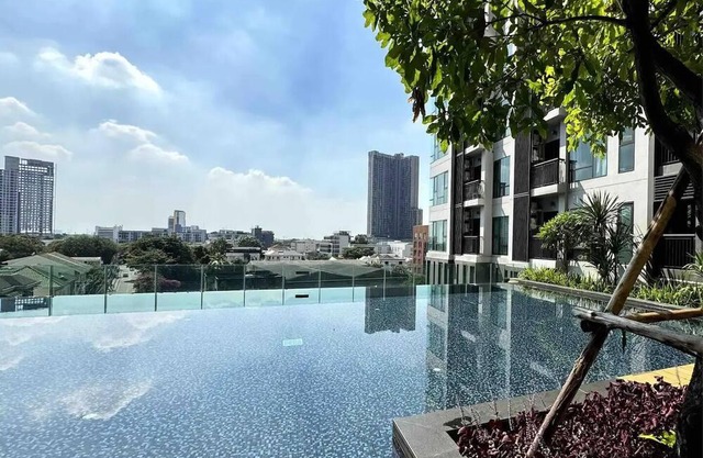 Songkran Stay-5min BTS-Full Kitchen&Sunrise