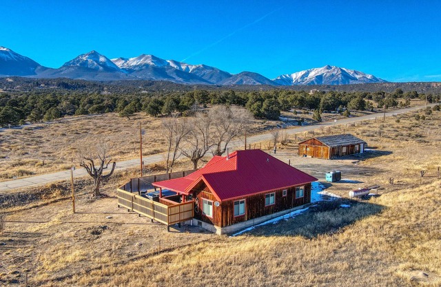 Spacious historic home is nestled in the Rocky Mountains with 360 views