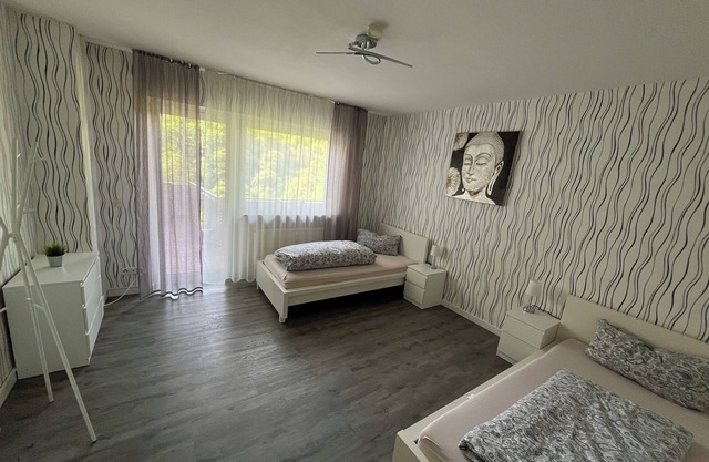 Spacious vacation apartment with a view of the countryside