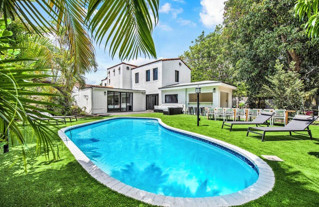 Spanish-style villa in Miami, where Mediterranean charm meets modern luxury