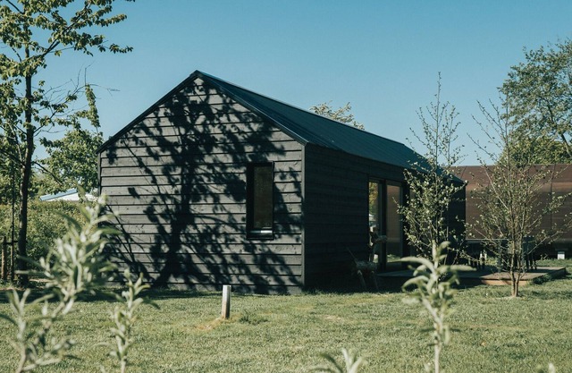 Specially designed chalet with dishwasher, in a holiday park near the sea